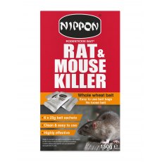 NIPPON Rodenticide Whole Wheat Bait 150g NIPPON Rodenticide Whole Wheat Bait 150g