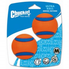 Chuckit! Ultra Ball Medium 2pk 6.5cm Chuckit! Ultra Ball Medium 2pk 6.5cm