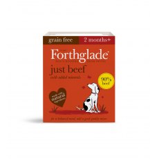 FORTHGLADE Just Grain Free Beef (90% Meat) 395g FORTHGLADE Just Grain Free Beef (90% Meat) 395g