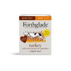 FORTHGLADE Complete Grain Free Adult Turkey & Veg 395g FORTHGLADE Complete Grain Free Adult Turkey & Veg 395g
