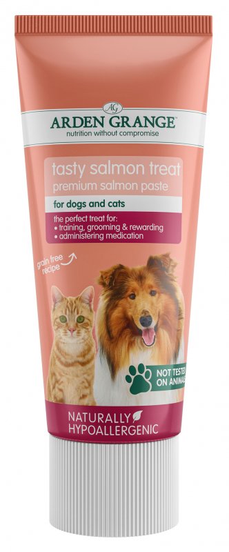 AG001557_ArdenGrange_Treats_Tasty Salmon Treat 75g _Front_5028399001557_3000px