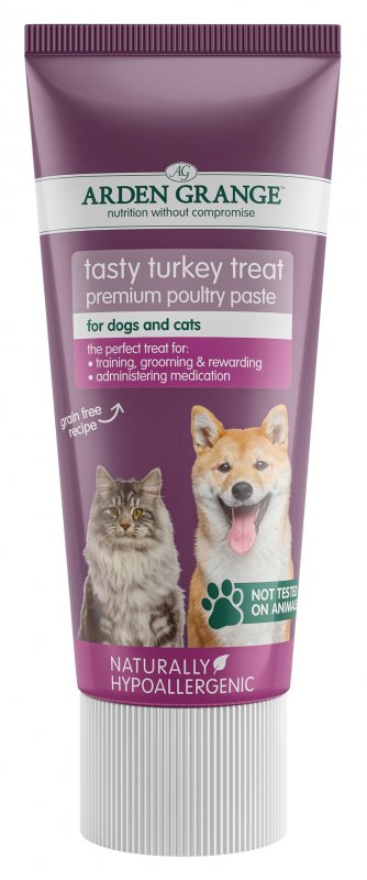 AG001571_ArdenGrange_Treats_Tasty Turkey Treat 75g _Front_5028399001571_3000px